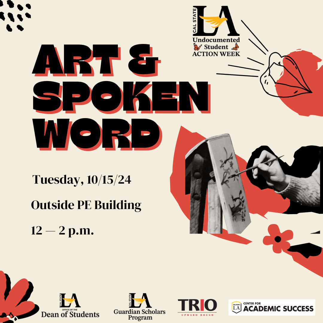 Art & Spoken word flyer 