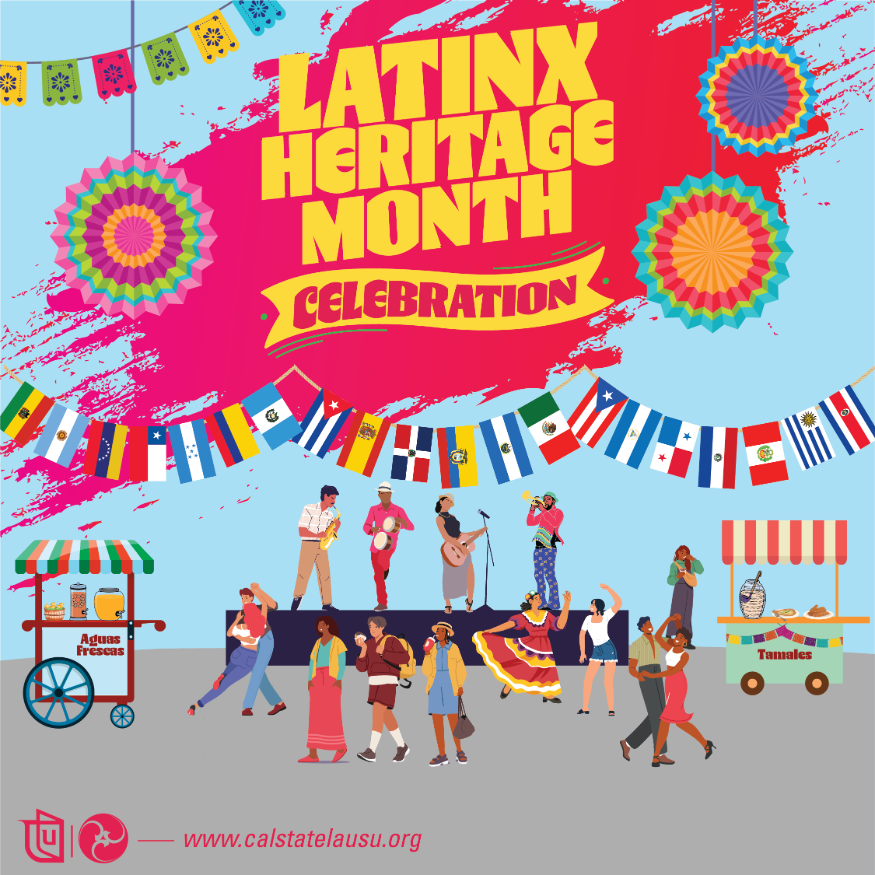 Latinx Heritage Month Celebration flyer 1