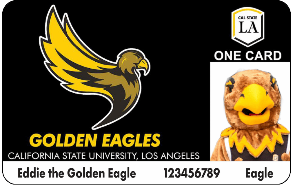 Golden Eagles One Card. Eddie the Golden Eagle.