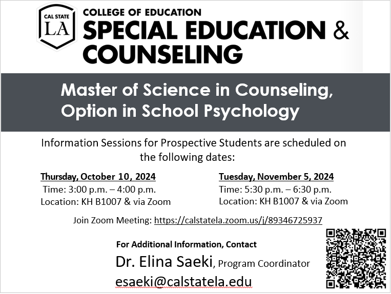 Master of Science in Counseling