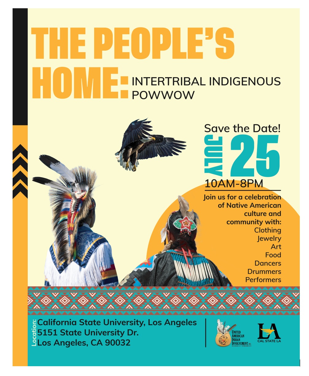 The People’s Home Intertribal Indigenous Powwow flyer
