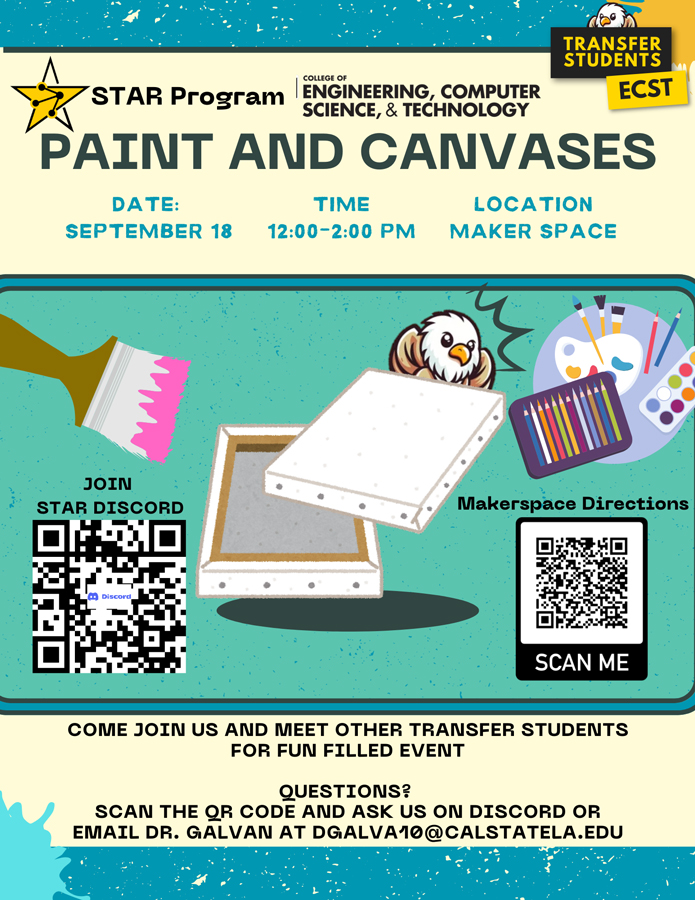 STAR PAINT AND CANVASES event information