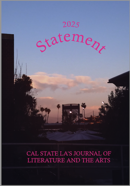 light blue sky cover Statement with pink clouds