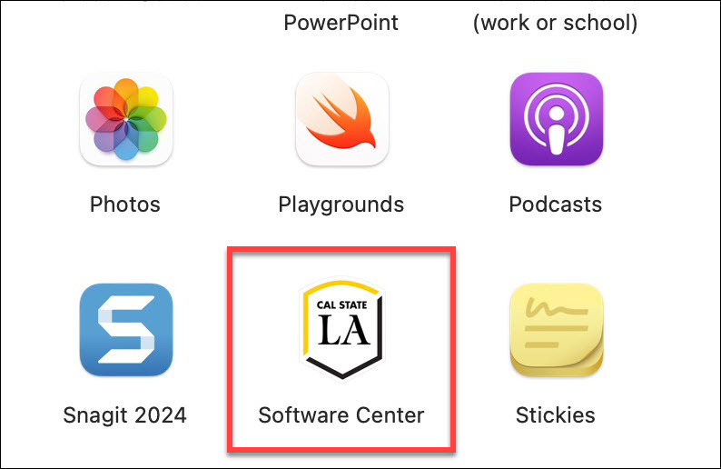 Software Center App