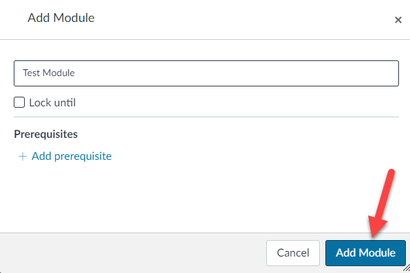 Adding Module (2)