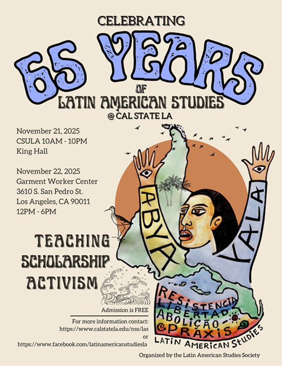 Flyer promoting the LAS conference