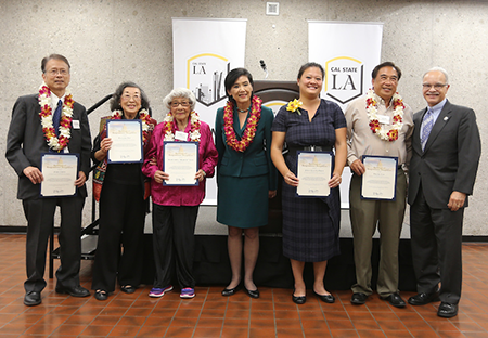 Narrarators of Chinese American History Oral Project at Cal State LA.