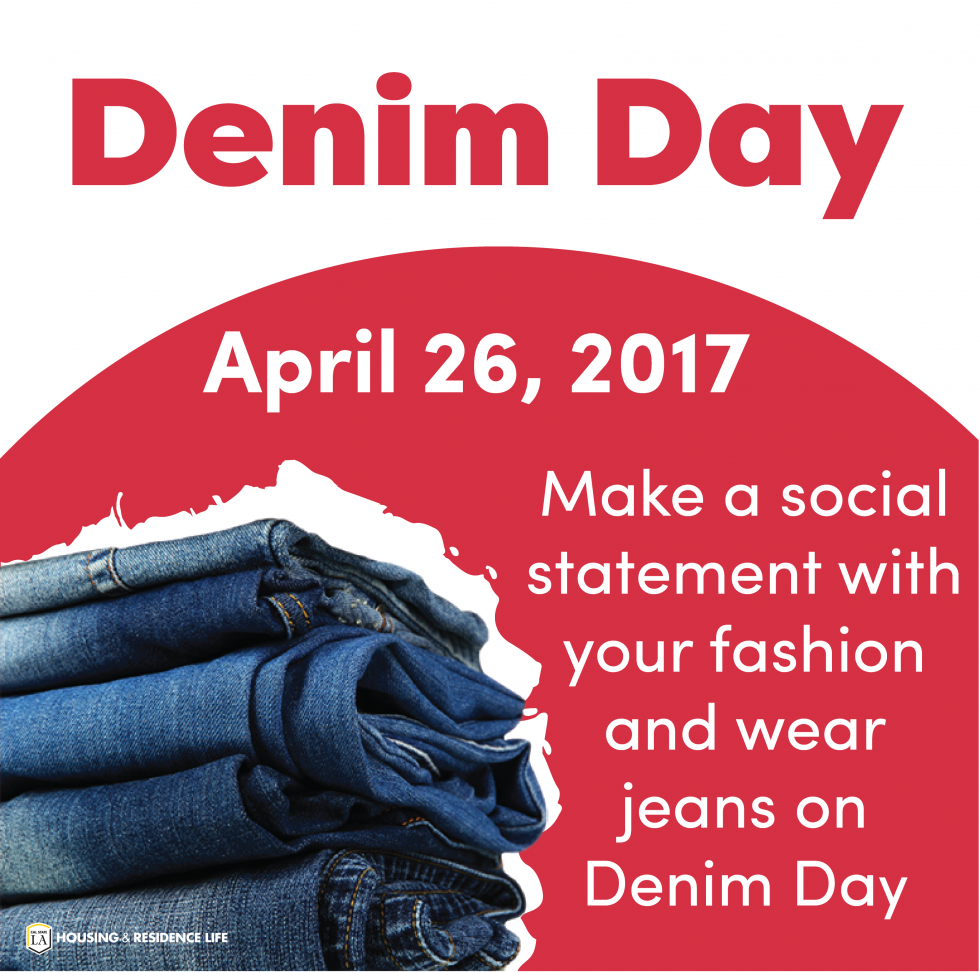 Denim Day Flyer
