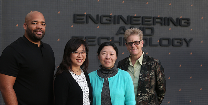 ECST Dean and NSF faculty team.