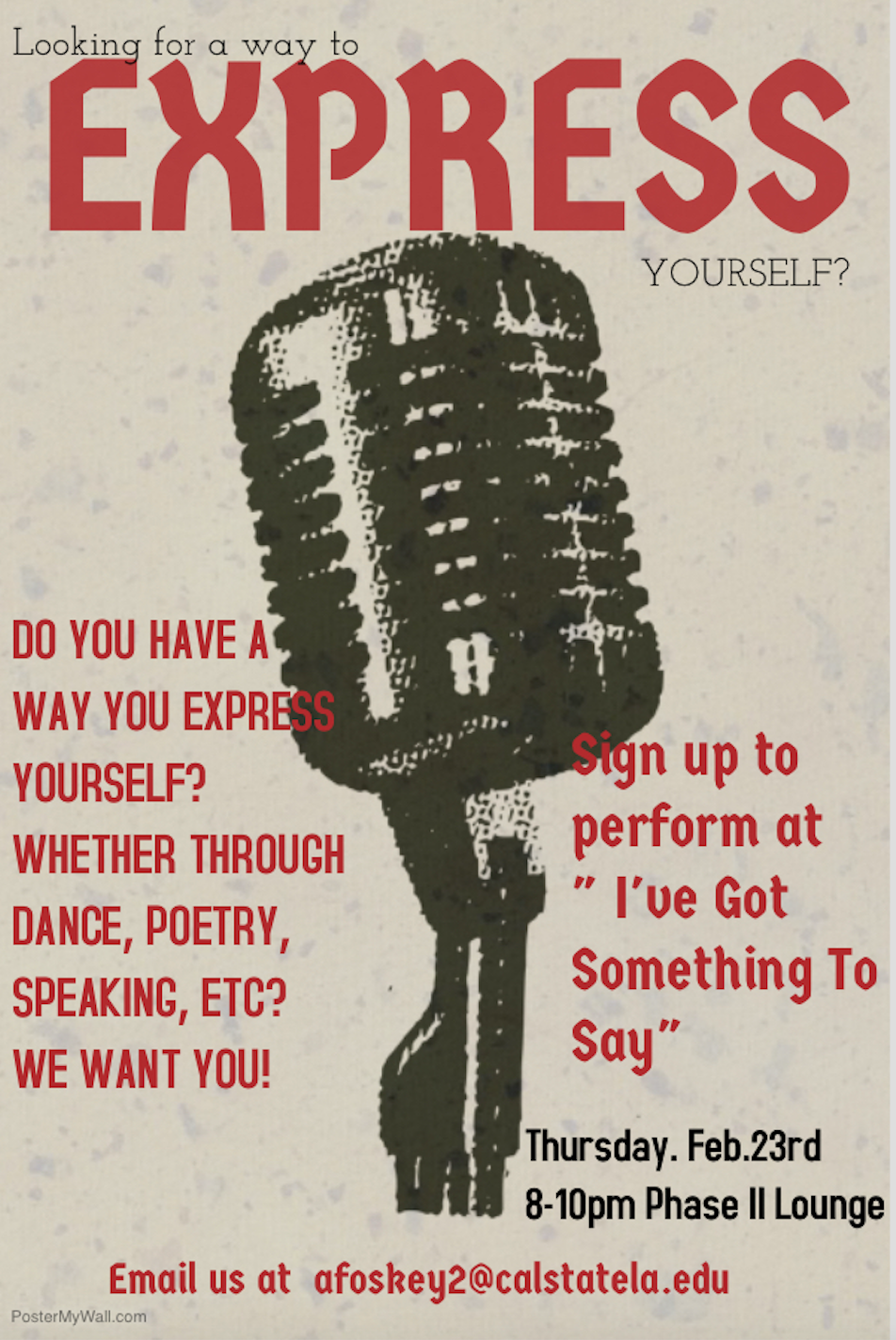 Sign Up Flyer