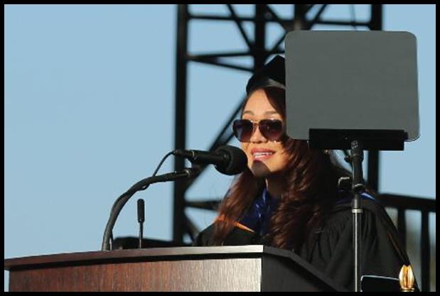 CCOE commencement speaker Feliza Ortiz-Licon urges Grads to go forth & serve