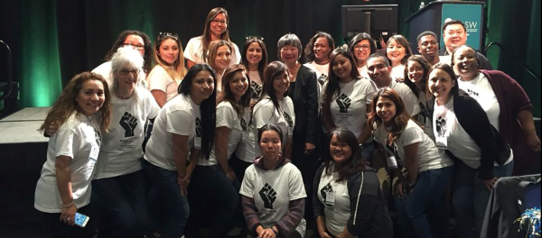 Group of Social work students posing