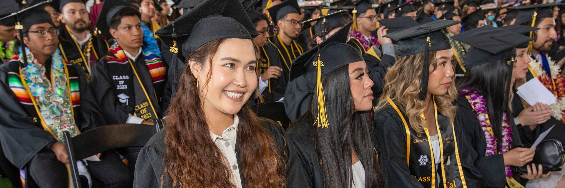 participants at commencement ceremony