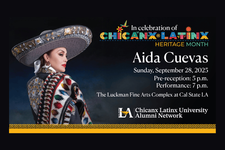 In celebration of Chicanx Latinx Heritage Month join us for Aida Cuevas on September 28, 2025