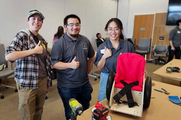 GEM student club with project at Shriners hospital