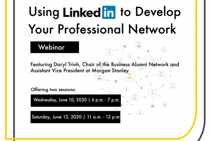 Using LinkedIn to develop your professional network