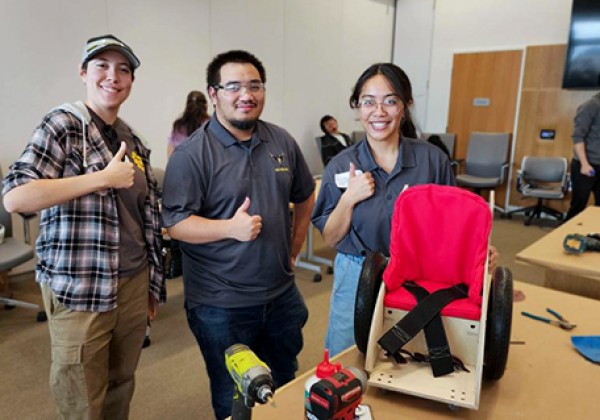 GEM student club with project at Shriners hospital