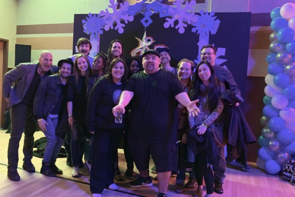 The MFA Acting Cohort with Gabriel Iglesias 