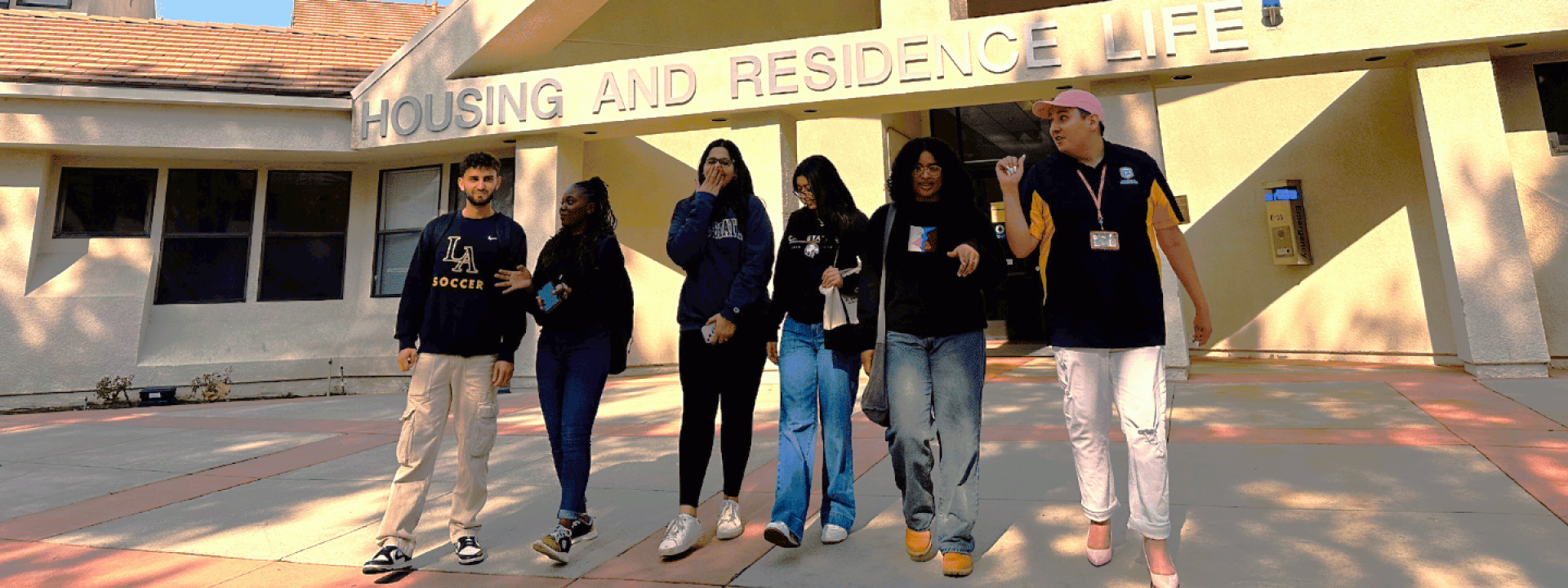 Cal State LA residents in Housing.