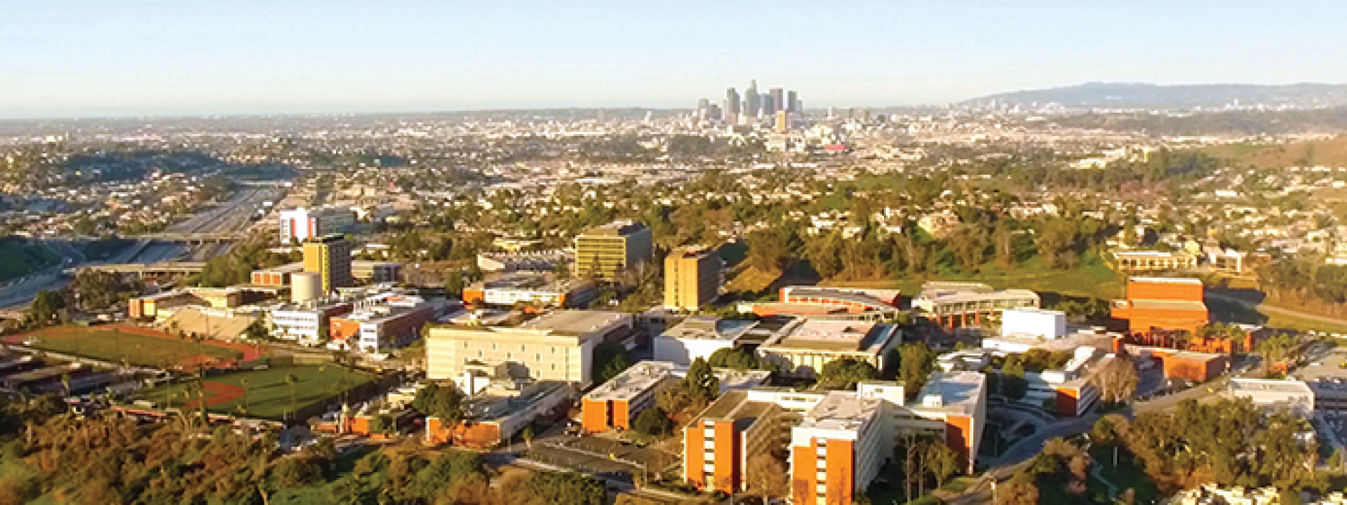 Cal State LA aerial view