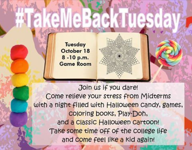 Take Me Back Tuesday Flyer