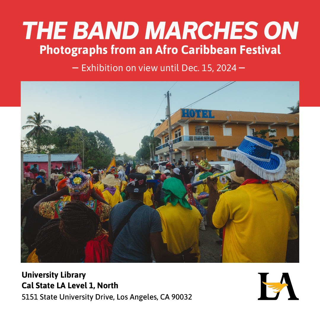 The Band Marches On. Photographs from an Afro Caribbean Festival.  An exhibition on view until December 15, 2024  University Library, Level 1, North